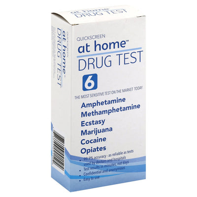 Load image into Gallery viewer, 6 Panel (Multiple Drug) – At Home DIP CARD test - Amphetamines, MDA, Cocaine, Methamphetamines, MDMA, Opiates/Morphine, Marijuana/THC 6 panel dip card, at home test Phamatech