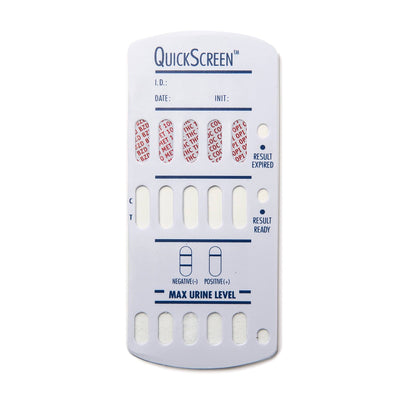 Load image into Gallery viewer, 5 Panel QuickScreen Dip Card - 9145T - Made in USA - AMP, COC, OPI-300, PCP, THC + Timer-Countrywide Testing