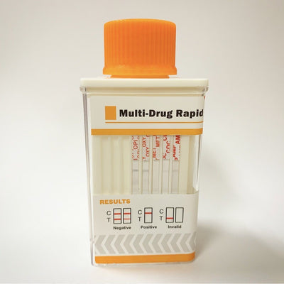 Load image into Gallery viewer, (25 Pack) QuickScreen 10 Panel Saliva Drug Test - DSD-8107/C17104 - AMP, OPI, THC, COC, PCP, OXY, BZO, BAR, mAMP, BUP Saliva Test Acro Biotech