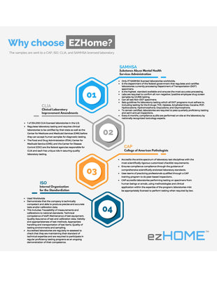Load image into Gallery viewer, ezHOME Hair Follicle Test - 9950-Countrywide Testing