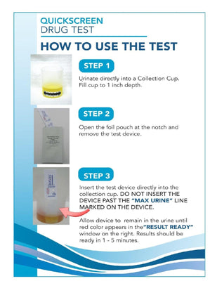 Load image into Gallery viewer, Kratom(KRA) Rapid Test Panel Dipcard, 300ng/mL, (9433) 1 Panel,Alcohol,Dip Cards Countrywide Testing 