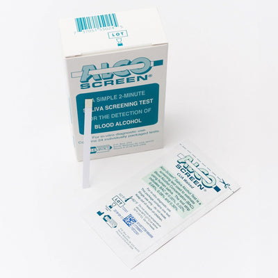Load image into Gallery viewer, AlcoScreen Simple 2-Minute Saliva Alcohol Screening Test Strip - (24 Test Strips / Box) 55024 - 9100 (Exp. Date: 10/2026) Alcohol,Saliva Test Chematics 