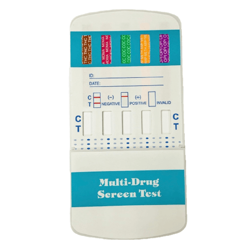 10 Panel Dip Card - W3104 - AMP, BAR, BZO, COC, MTD, OPI, mAMP, THC, PCP, MDMA 10 Panel,Dip Cards W.H.P.M., Inc. 