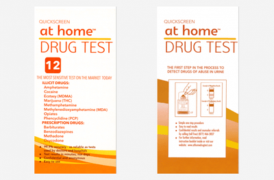 Load image into Gallery viewer, 12 Panel (Multiple Drug) – QuickScreen At Home DIP CARD test Dip Cards,12 Panel Phamatech 