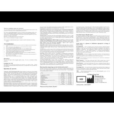 Load image into Gallery viewer, ezHome Drug Test 12 Drug Test - 9308T - MET, MDMA, AMP, MDA, THC, COC, OPI, BAR, BZD, PCP, MTD, OXY-Countrywide Testing