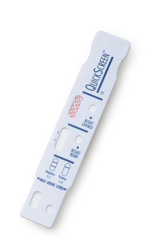 (25 Pack) 1 Panel QuickScreen Dipcard - 9027T - Benzodiazepines - BZO-Countrywide Testing