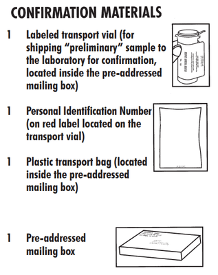 Load image into Gallery viewer, THC Marijuana Single Panel At Home Dip Card Mail-In Test Laboratory Confirmation Included 1 Panel,Dip Cards Phamatech 