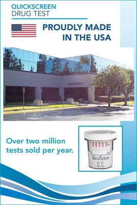 Load image into Gallery viewer, (25 Pack) 5 Panel QuickScreen Cup - 9162Z - BZD, COC, MET-500, OPI-300, THC + Timer-Countrywide Testing